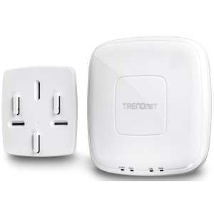 TRENDnet TEW-825DAP 4 dBi AC1750 PoE WiFi 5 access point, internal antennas, MIMO technology, 2.4/5 GHz
